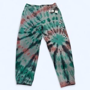 Volcom TieDye Sweatpants - Size Large